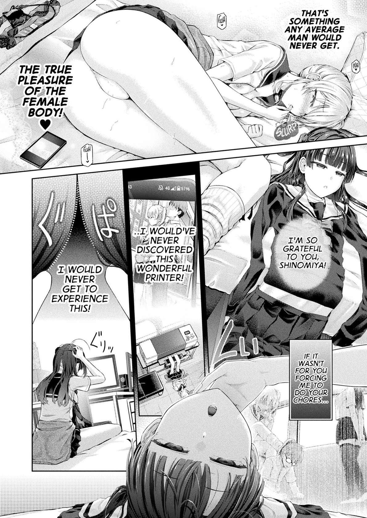 [Taniguchi-san] Houkago no Kyouzou Kaii Ch. 2  Afterschool Doppelganger Ch. 2 [English] [GTF]