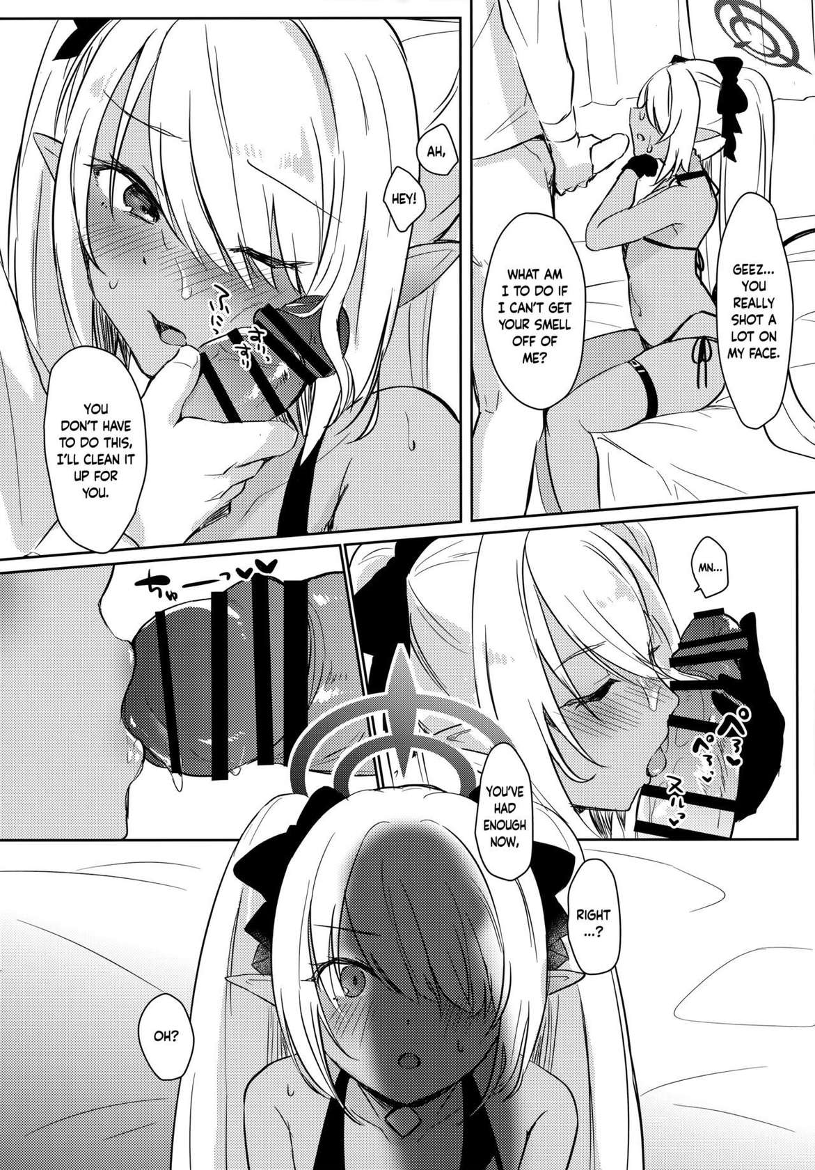 [Miracle Syrup (Shitimirin)] Sensei wa Najiraretai | Sensei Wants to be Scolded (Blue Archive) [English] [Douzo Lad Translations]