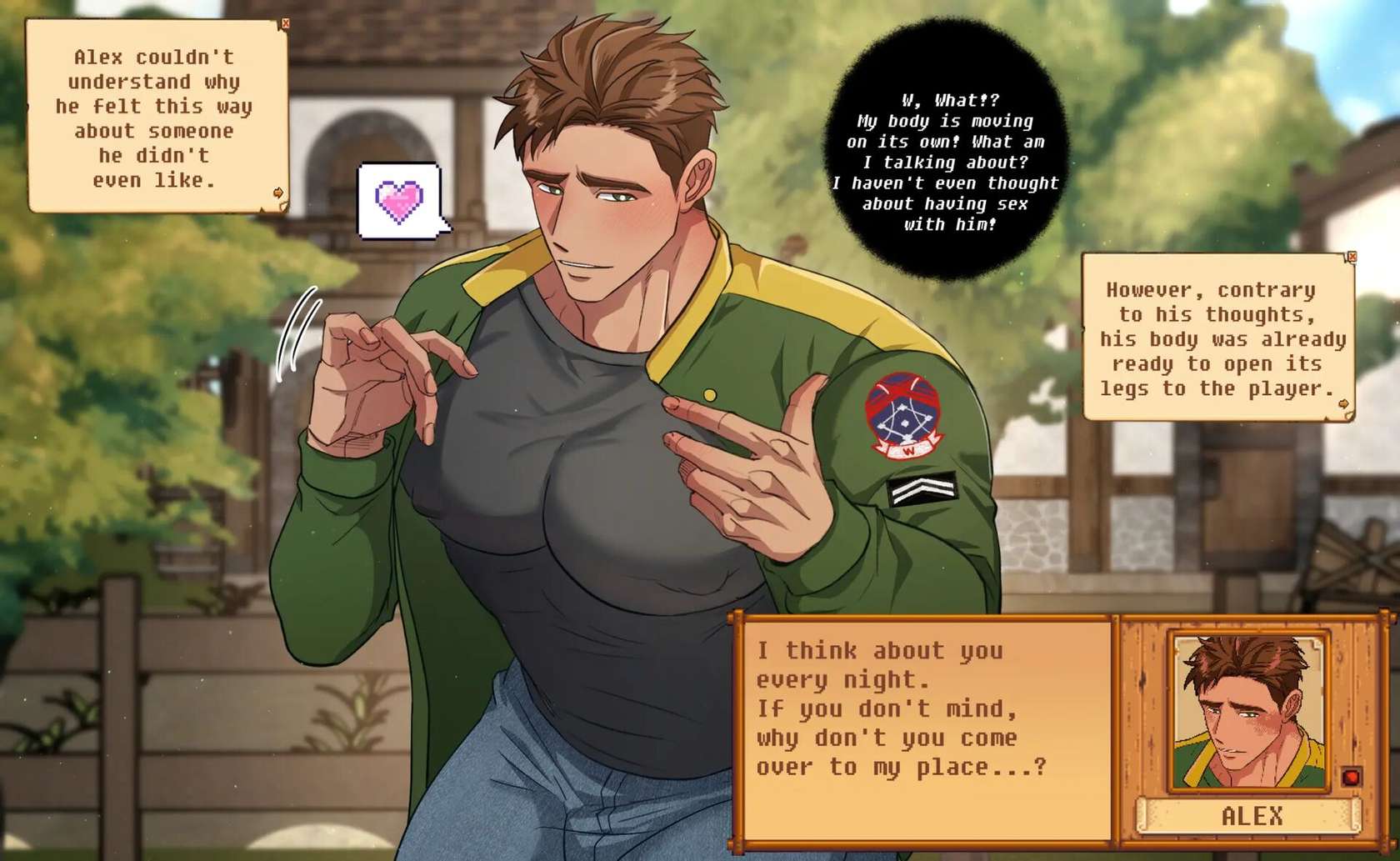 HotGuy of the Month - Stardew Valley Alex [Oneshot]