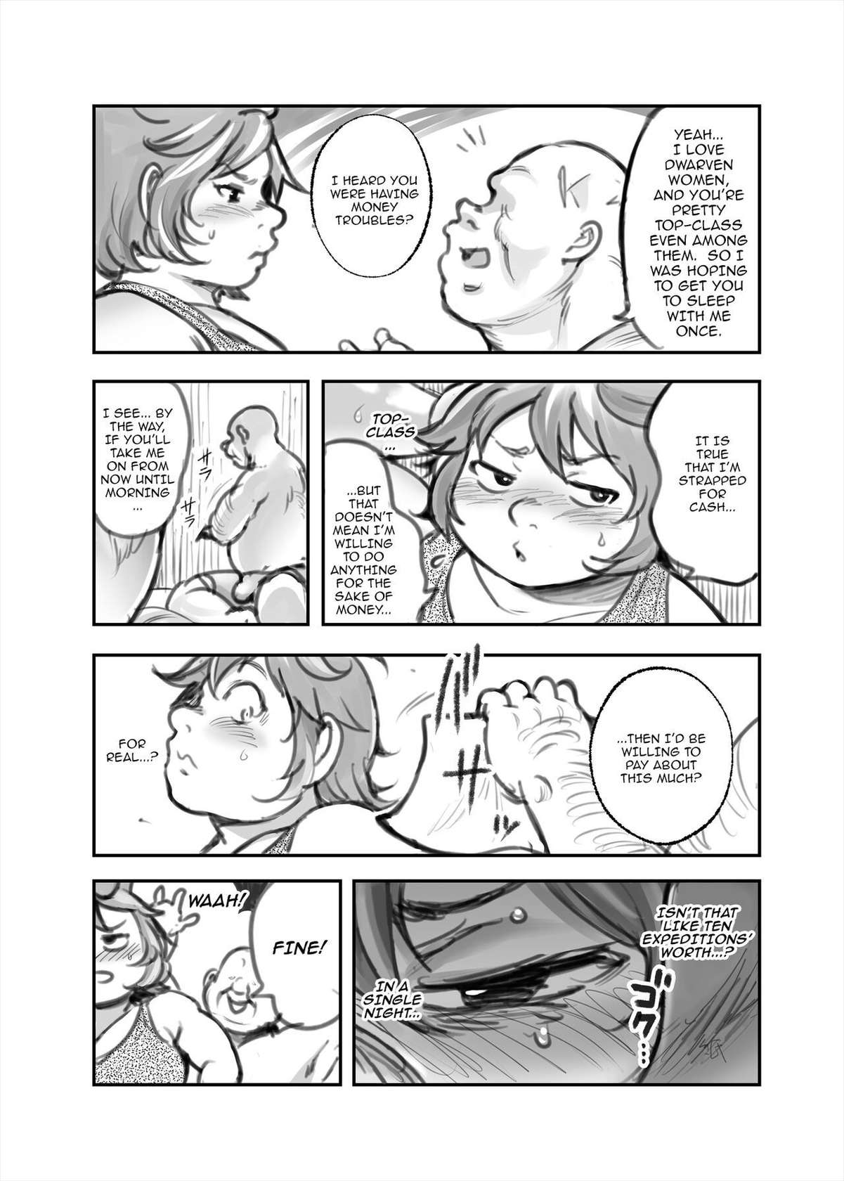 [Takeyamaya (Takeyama Shimeji)] Kane o Tsumeba...? | As Long As I Get Gold... (Dungeon Meshi) [English] {Doujins.com} [Digital]