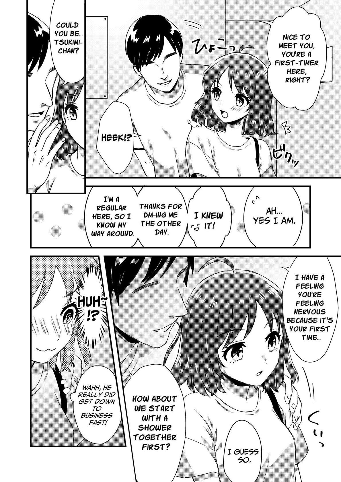 [Dolly-su (dorisu)] Nipuba- #1 Tsukimi-chan no Baai | Nipple Bar- #1 Tsukimi-chan Chapter [English]