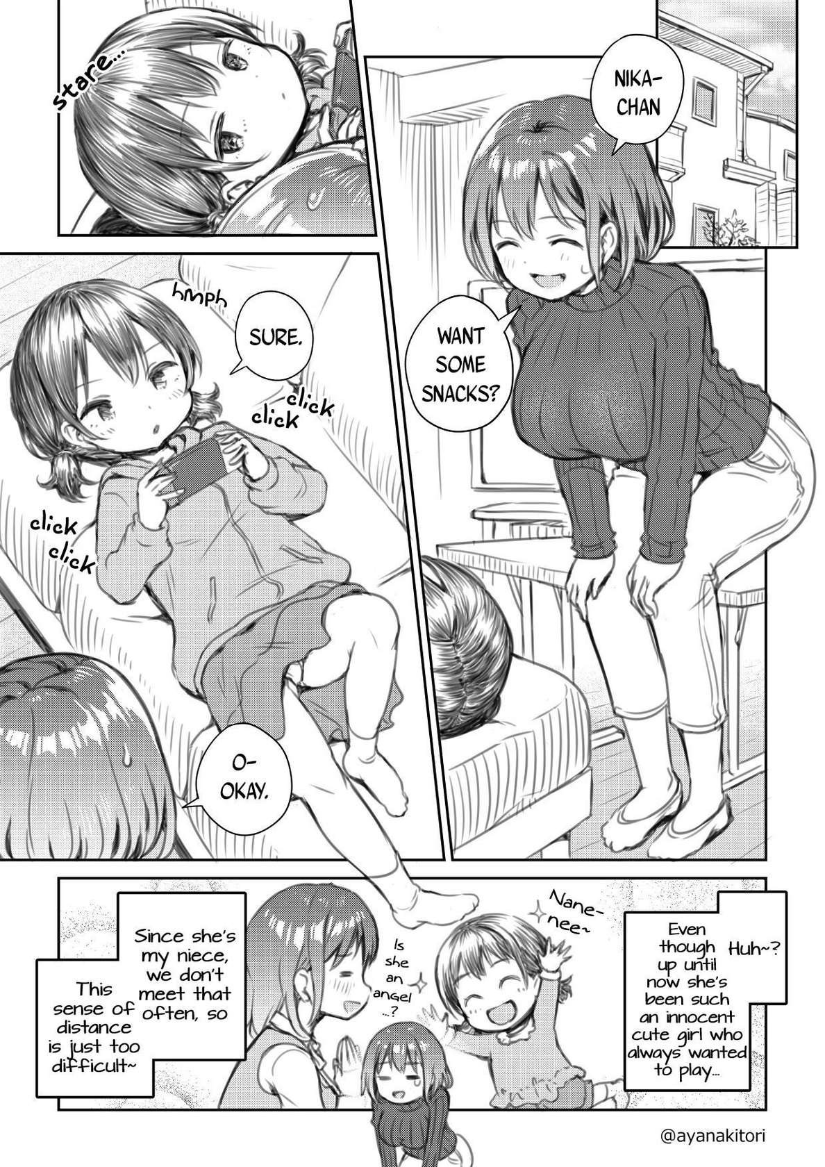 [Ayanakitori] Meikko to Okki suru Futanari Ochinchin | My Niece and Her Hard Futanari Penis [English] [Tabunne Scans][Decensored]