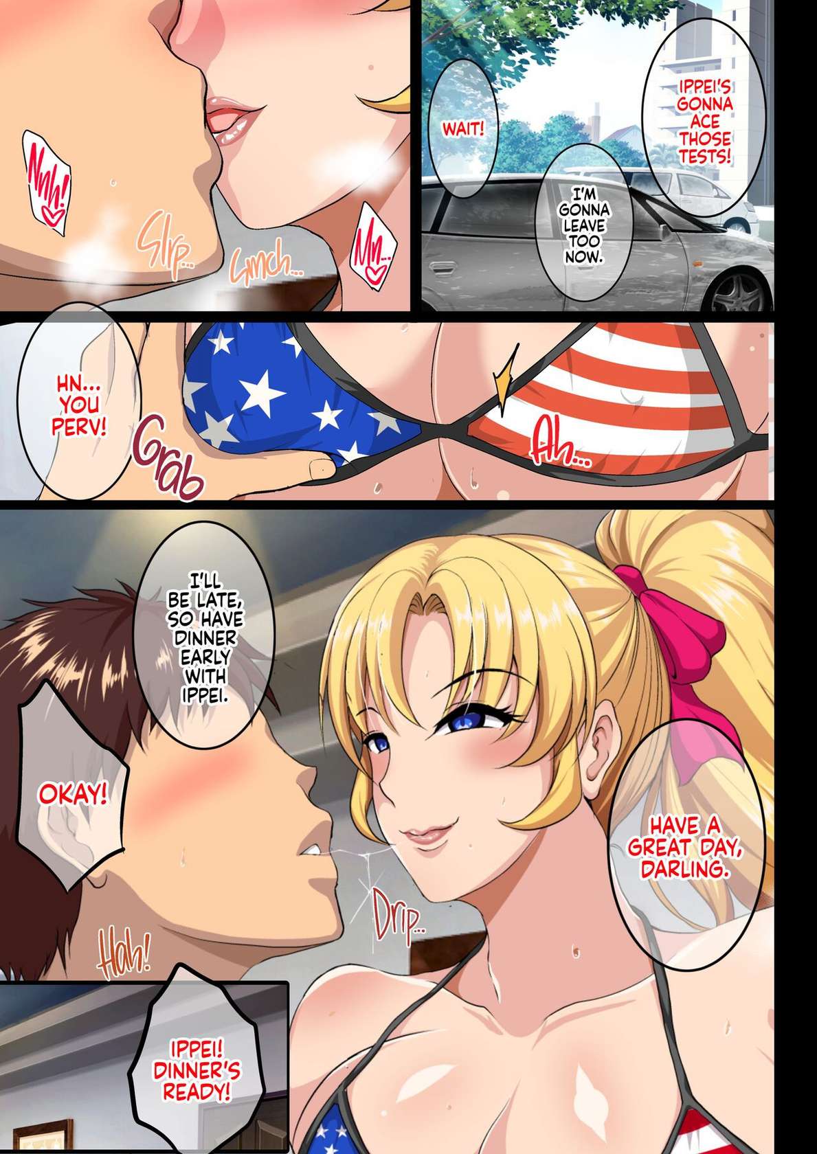 [Shouchuu MAC (Hozumi Kenji)] Blond Sister-in-Law NTR [English] {2d-market.com} [Decensored] [Digital]