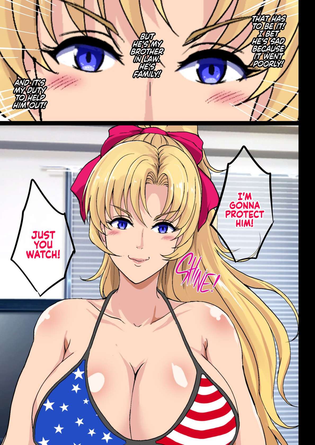 [Shouchuu MAC (Hozumi Kenji)] Blond Sister-in-Law NTR [English] {2d-market.com} [Decensored] [Digital]