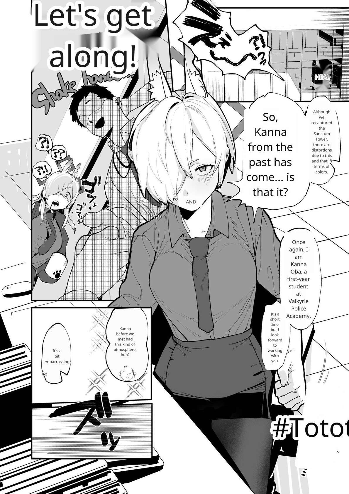 [Muchimuchitei (Hakujitsu Mamire)] Kanna (Ima) x Sensei x Kanna (Mukashi) 3P Suru Hanashi (Blue Archive) [English] [Digital]