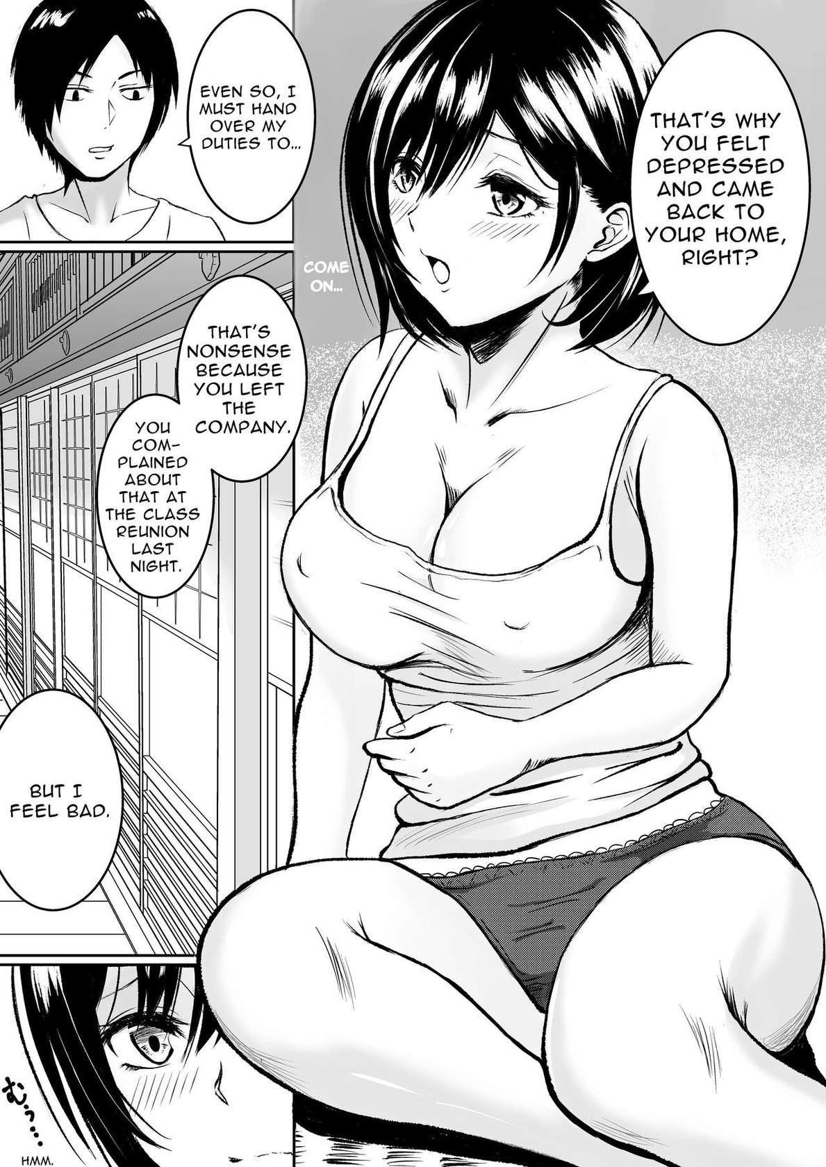 [Iro Murasaki (Kuzui Mikachi)] Moto Doukyuusei to Inaka de Asedaku Natsuyasumi | Sweaty Summer Sex in the Countryside with my Former Classmate [English] [goodismaker]