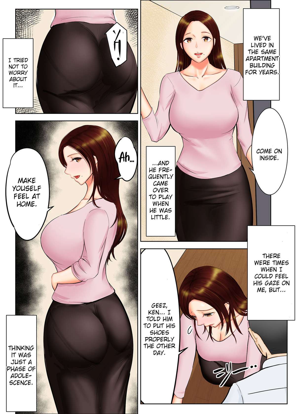 [Spicaya] Tomohaha Ganbou | Desire for a Friend's Mother Chapter 01 [English] [Bamboozalator]