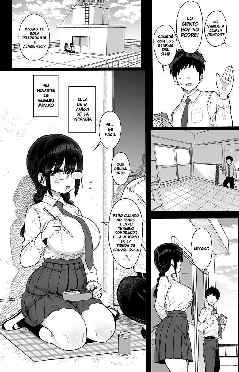 [micro page (Kuromotokun)] Hikaeme Kanojo Wa Kobamenai + Omake [Spanish] [Leisure]