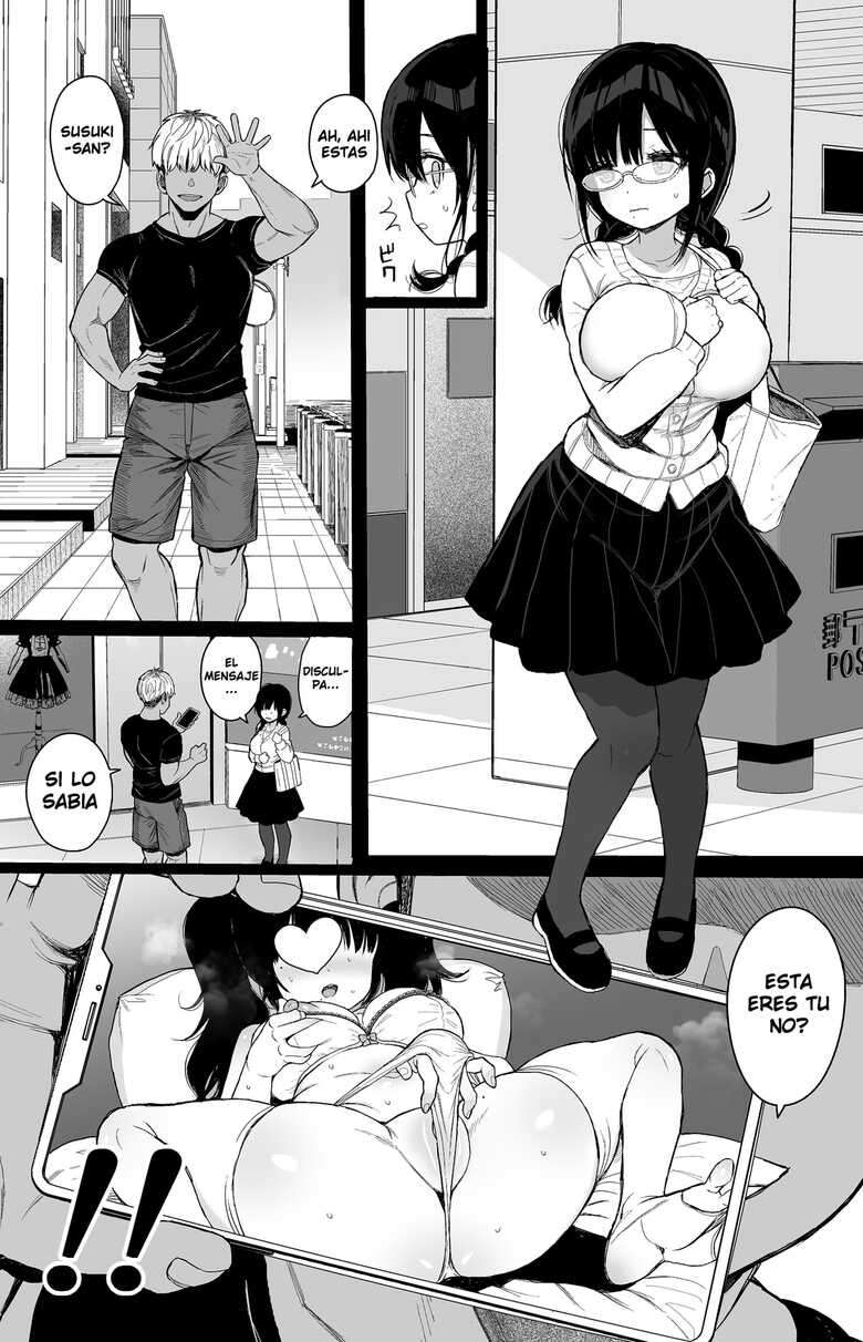 [micro page (Kuromotokun)] Hikaeme Kanojo Wa Kobamenai + Omake [Spanish] [Leisure]