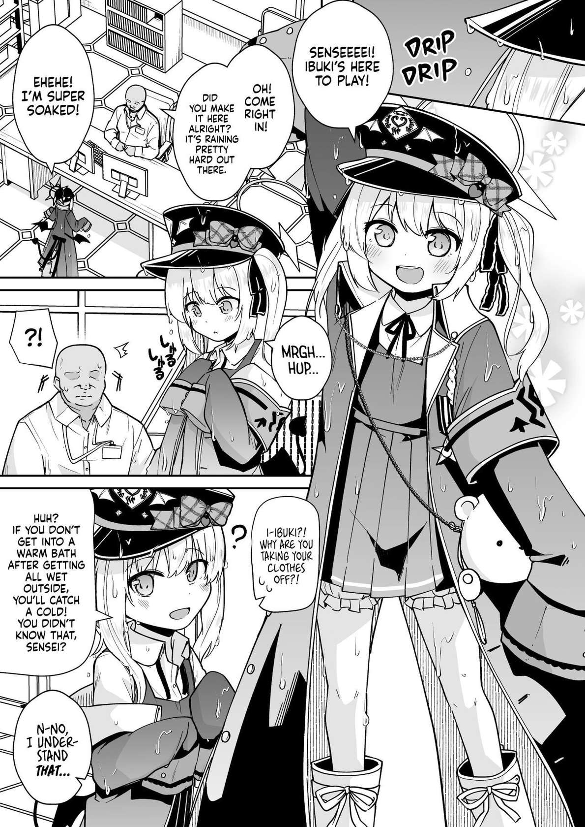 [Kitsuneya (Leafy)] Sensee Ibuki to Wanwan Gokko Shiyo? | Sensei! Do You Wanna Play Pretend Doggies With Ibuki? (Blue Archive) [English] [head empty] [Digital]