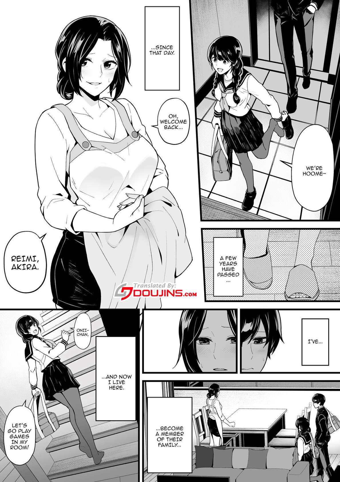 [Toneri Dan (Yoshio Ereki)] Imouto to Game o suru, Soshite Oba to Sex o suru / Gaming With My Sister, Fucking With My Aunt [English] {Doujins.com}