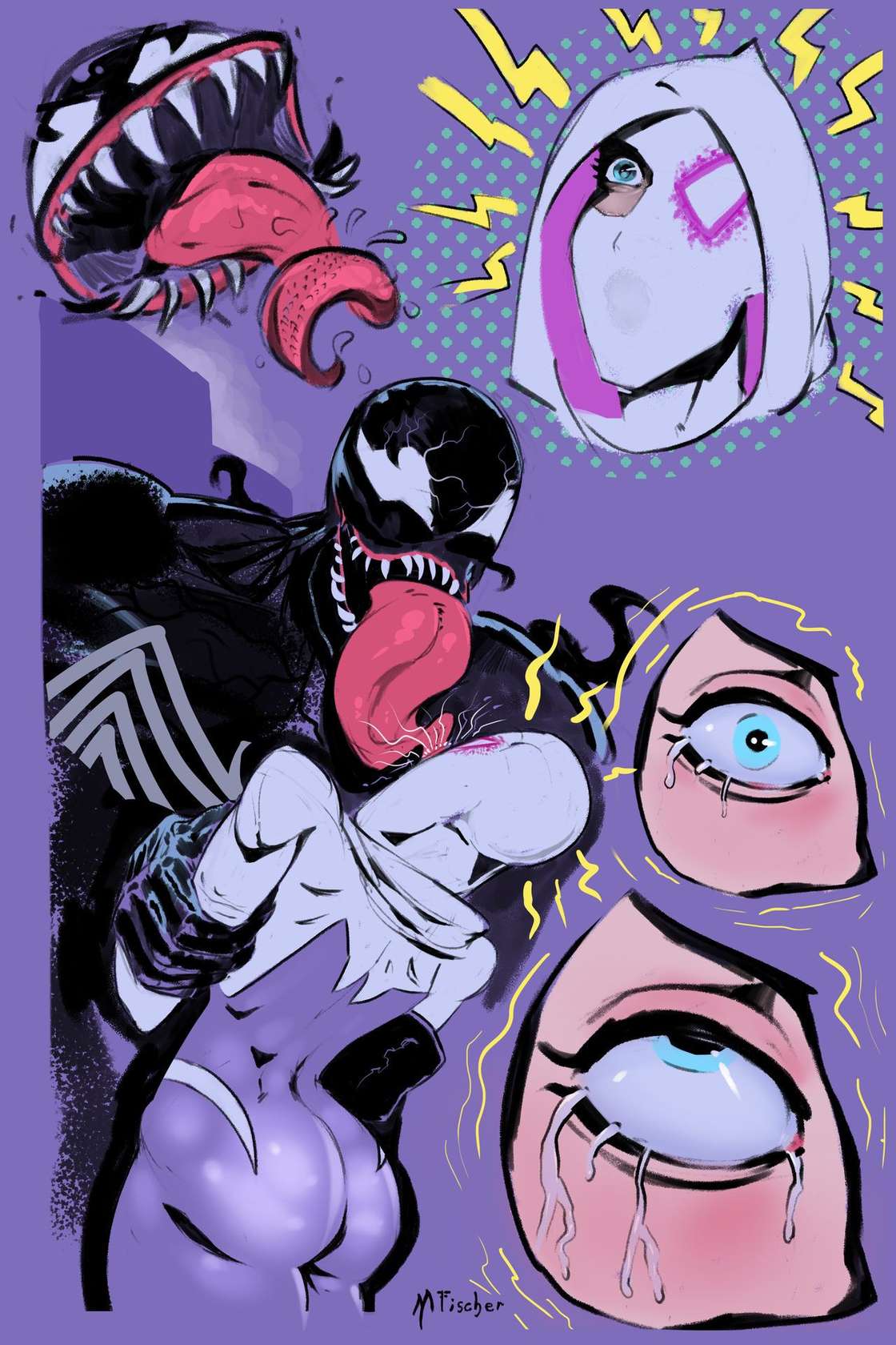 Meinfischer - Venom's Kiss: The Cumplete Saga (ongoing)