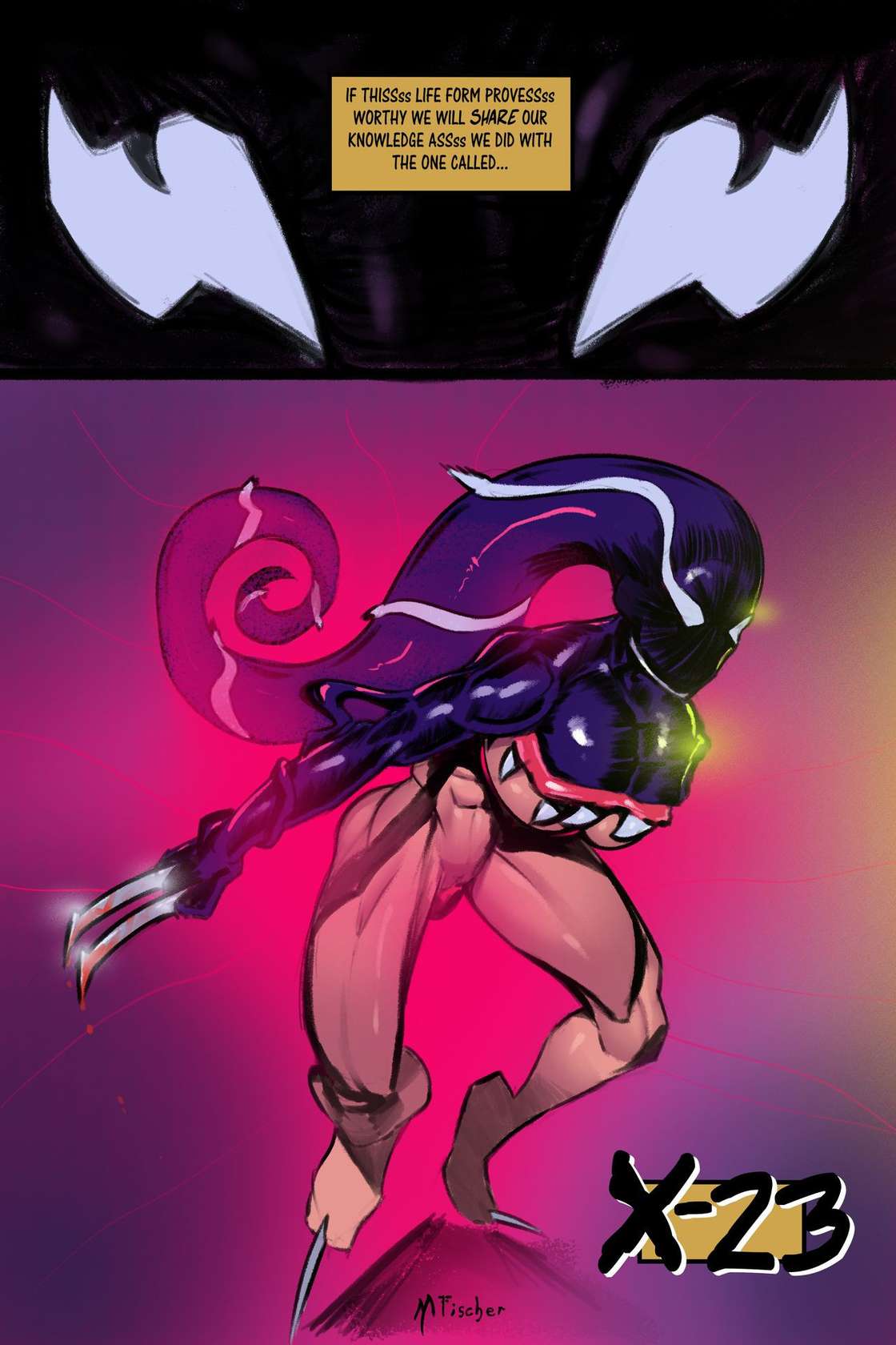 Meinfischer - Venom's Kiss: The Cumplete Saga (ongoing)