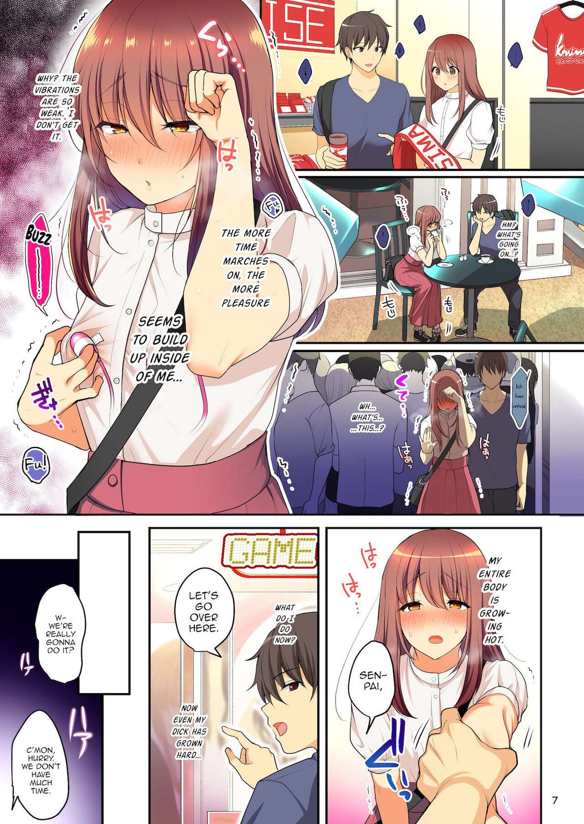 [Kakukonoka (Menoko)] Senpai no Oppai ~Josou Date Hen~ [English]