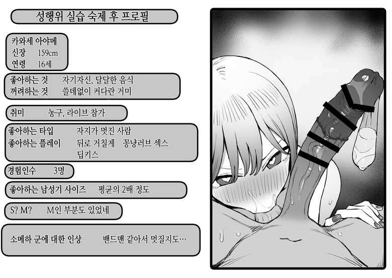 [Sakai] Seikoui Jisshuu 2.8 | 성행위 실스읍 2.8 [Korean]