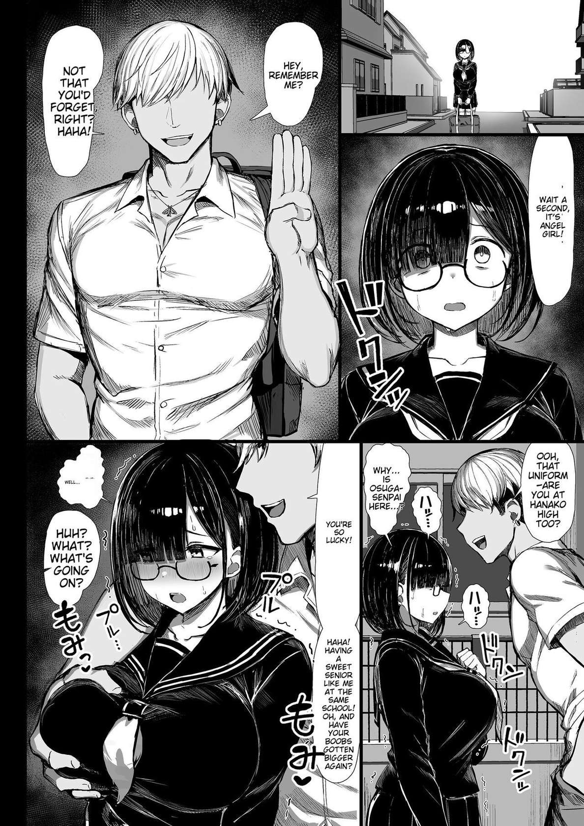 [MOSQUITONE. (Great Mosu)] Bungaku Shoujo wa Somerareru | Nerdy Girl Dyed Into A Slut [English] [MTL]