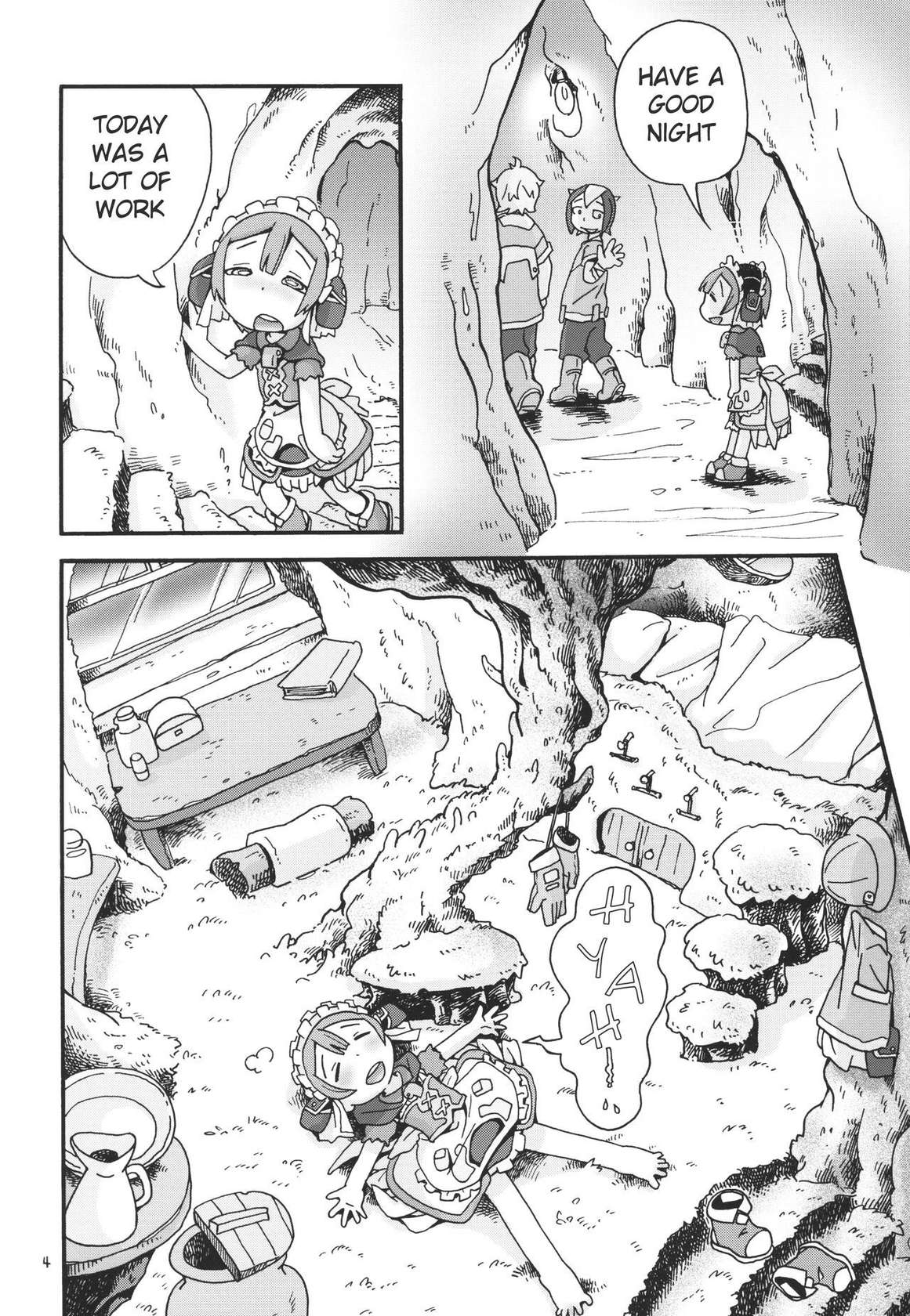 (Puniket 49) [Puchi-ya (Hoshino Fuuta)] Less than Exprienced (Made in Abyss) [English]