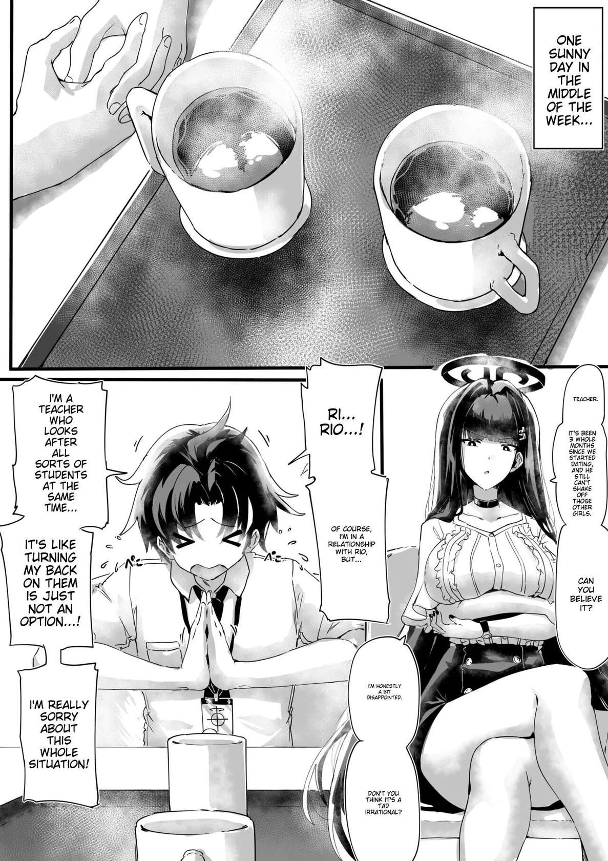 Rio-chan no Sensei Seiyoku Kanriki [Oneshot]