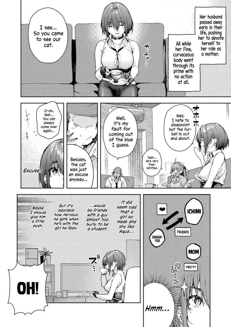 [Hikoushiki (CowBow)] Minato-san Chi no Okaa-san | Minato-san's Mom (Marine Senchou no Usui Hon Soushuuhen) (Houshou Marine) [English] [Watson] [Digital]