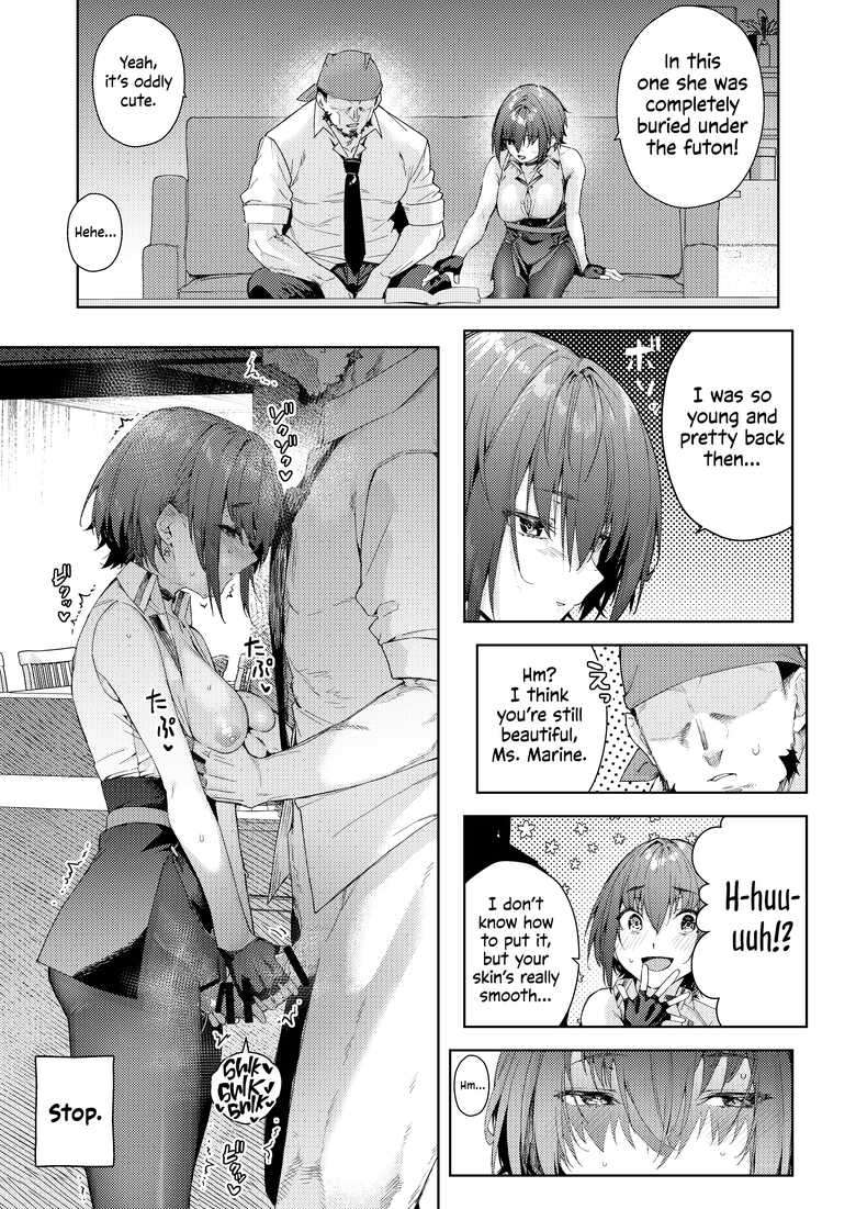 [Hikoushiki (CowBow)] Minato-san Chi no Okaa-san | Minato-san's Mom (Marine Senchou no Usui Hon Soushuuhen) (Houshou Marine) [English] [Watson] [Digital]