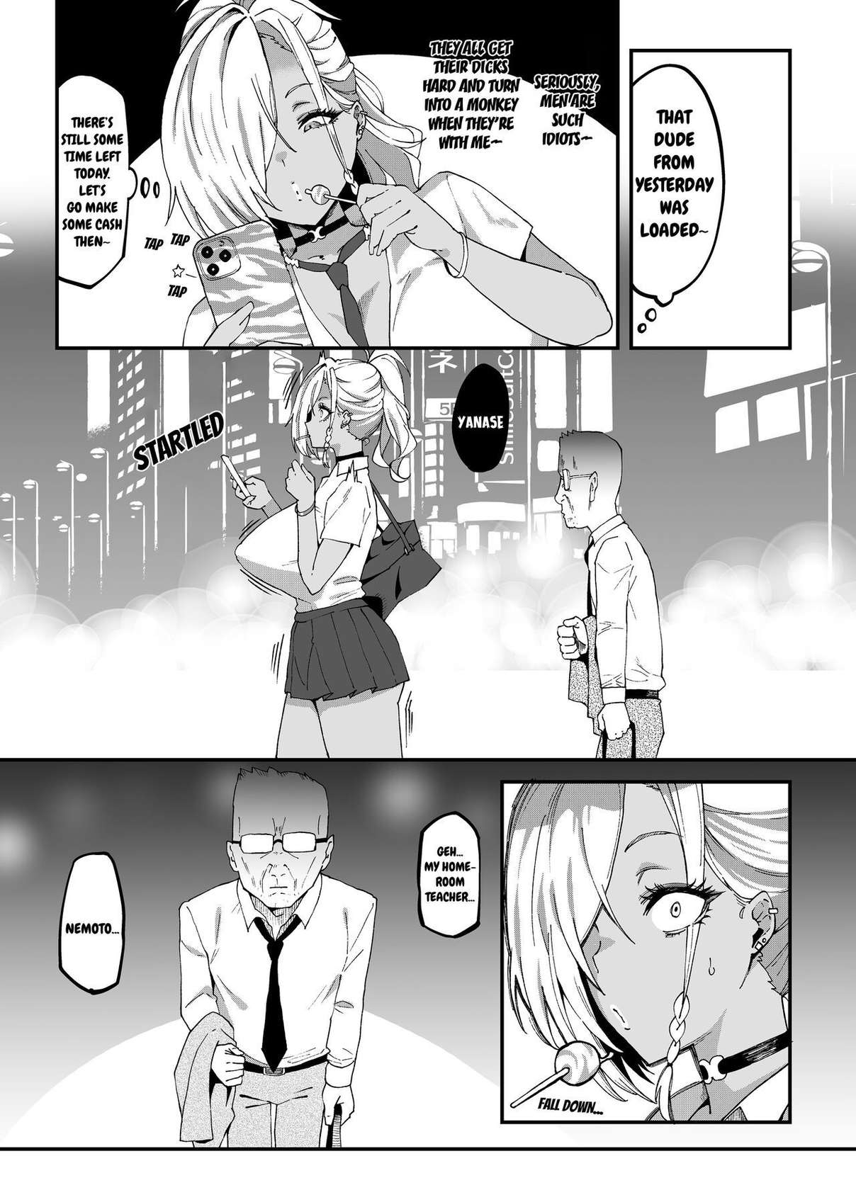 Making the Tall Plump Tough Bitch Gal understand her Place [poccora][CarlJPTL][English]