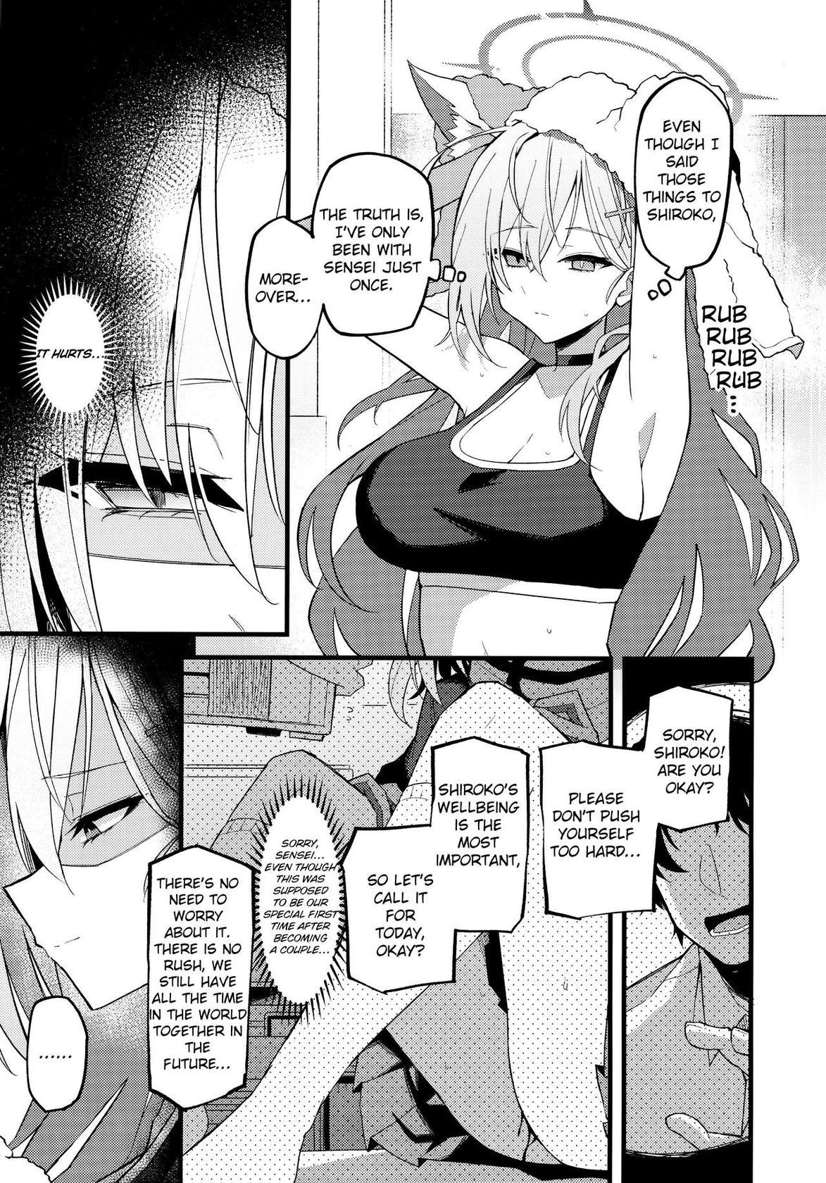 (C104) [Miracleburn (Himiya Zyo-zu)] Miren ga Aru to Sureba | If There Is Any Lingering Attachment (Blue Archive) [English]