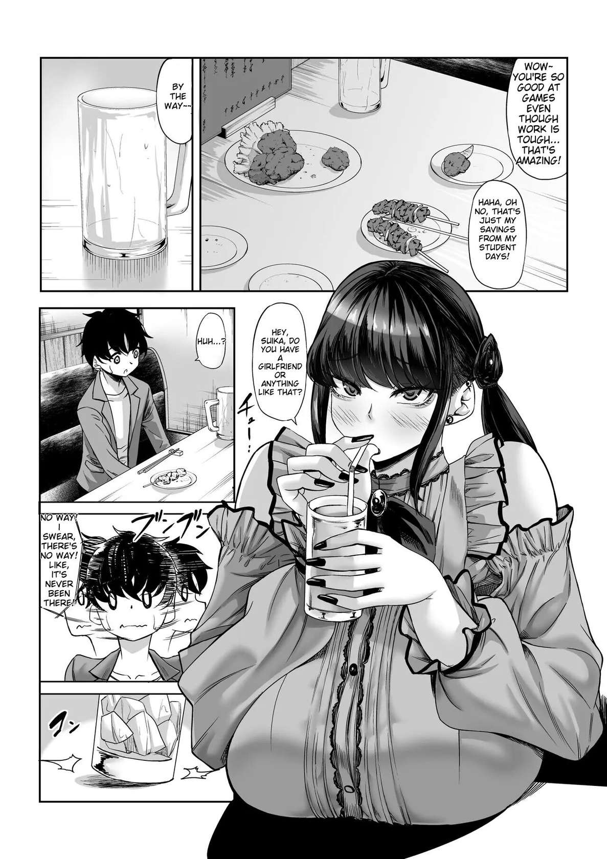 A 211cm Tall Jirai-kei Girl Has Her Eyes on Me, and I Can't Escape [Oneshot]