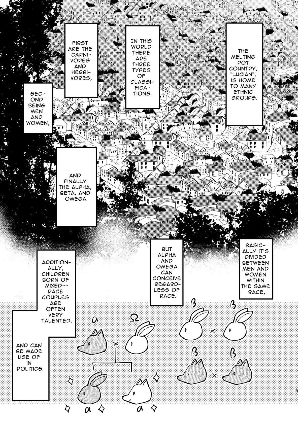 [Uwoichiba (Sabakan)] Usagi Reijou to Ookami Reisoku (Zenpen) | Omega Rabbit and Alpha Wolf (First Part) [English]