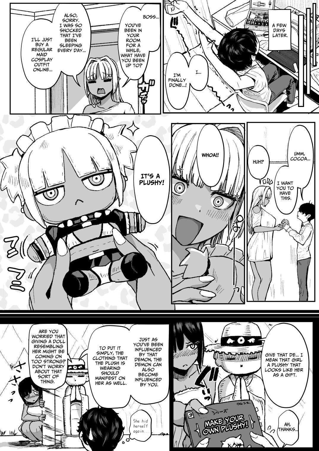 [NOSEBLEED (Miyamoto Issa)] Kuro Gal Maid Inma, Goshu O Kuu. 3 | Kuro-Gyaru Succubus Maid Devours Her Master 3 [English] [Benri] [Digital]