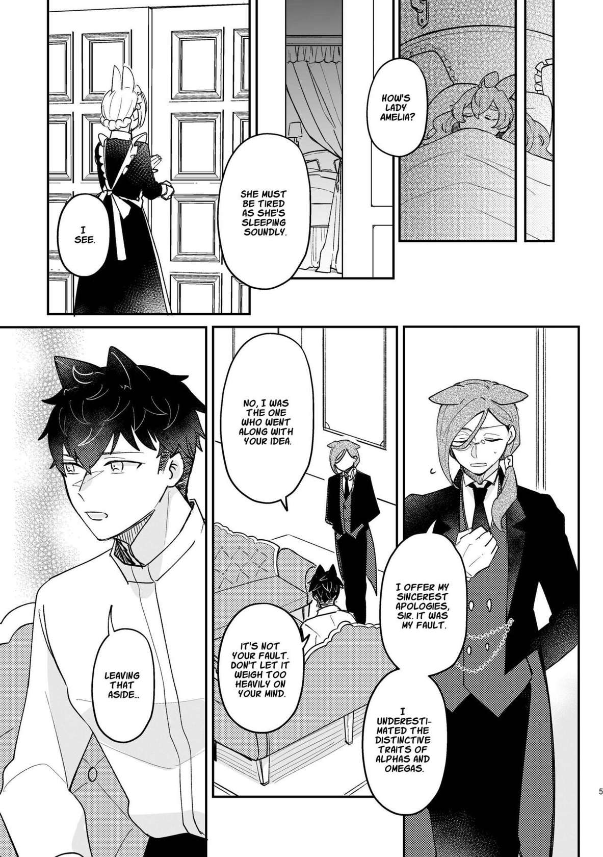 [Uwoichiba (Sabakan)] Usagi Reijou to Ookami Reisoku (Kouhen) | Omega Rabbit and Alpha Wolf (Second Part) [English]