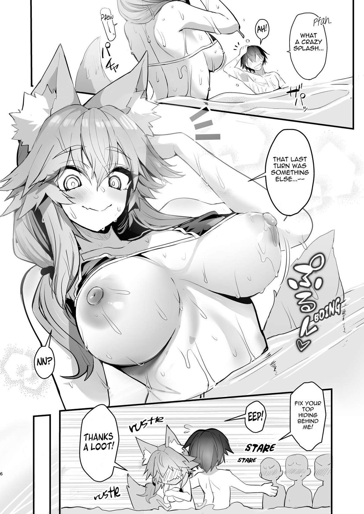 [Yamitsuki Honpo (Wise Speak)] Manatsu no Pool Date Tamamo-chan (Fate/Extra) [English] {Mant} [Digital]