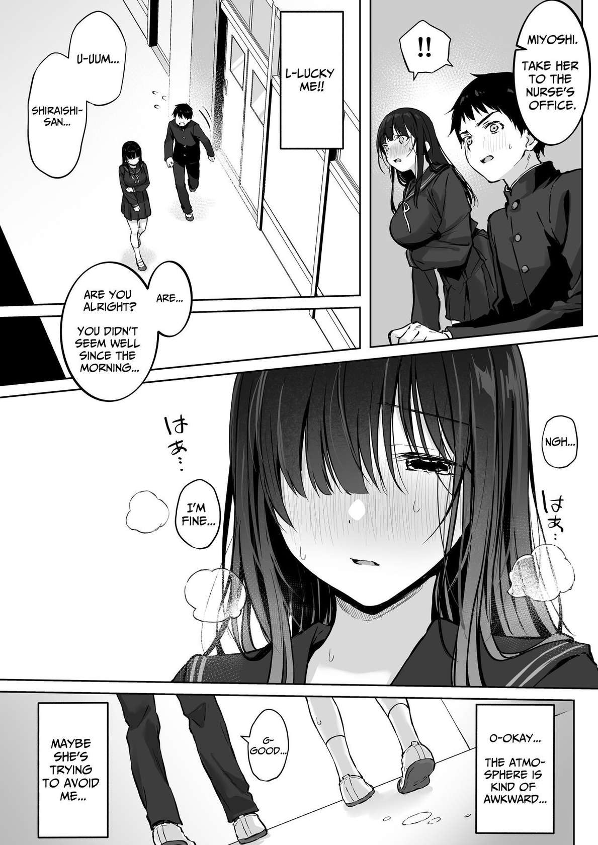 [Bicolor (Kuroshiro Neko)] Infirmary Sex with a Perverted Beautiful JK [English] [Solid Rose]