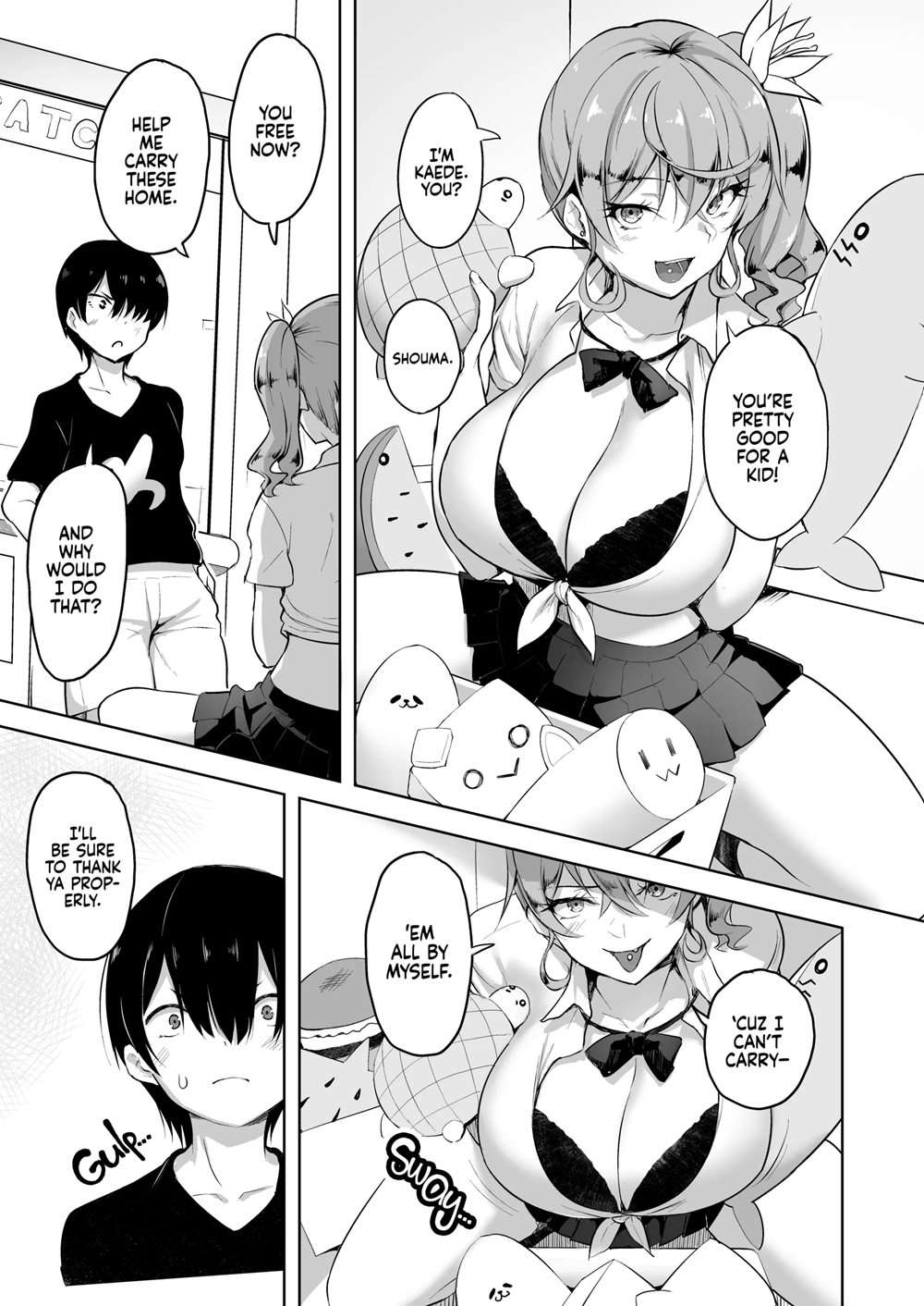 I Tried To Help A Cute Gal With A Crane Game, And Now I’m Addicted To Her Titfucks [Oneshot]