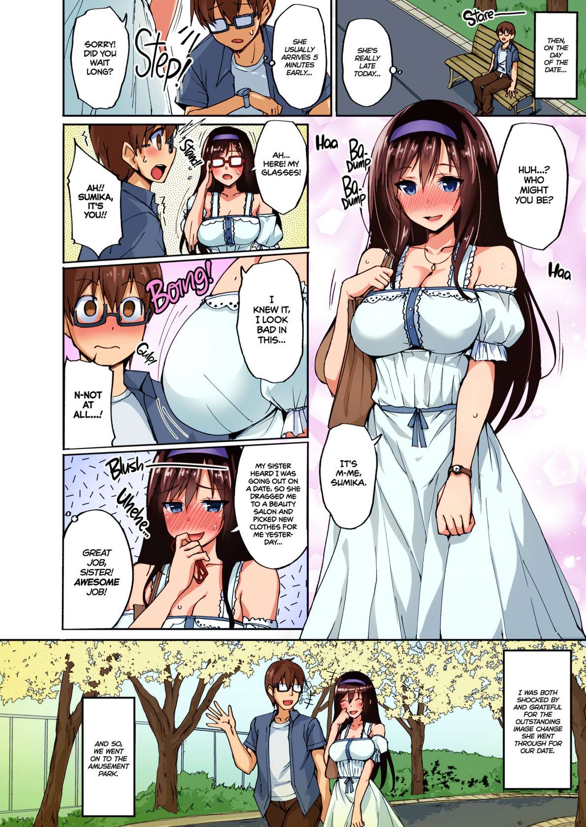 [Labomagi! (Takeda Aranobu)] Netorare Junior Girlfriend ~Taken and Fucked Behind His Back~ [English] {2d-market.com} [Decensored] [Colorized]