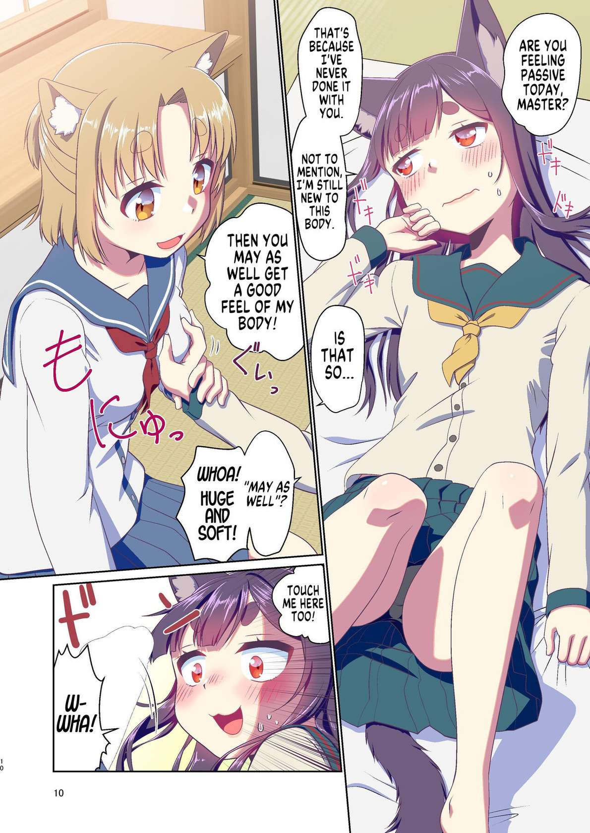 (C102) [Fumotonoya (Fumotono Mikoto)] Me ga Sametara Kemomimi Shoujo ni Natteita Ohanashi 3 | How I Woke Up as a Girl With Animal Ears Pt.3 [English] [GTF]