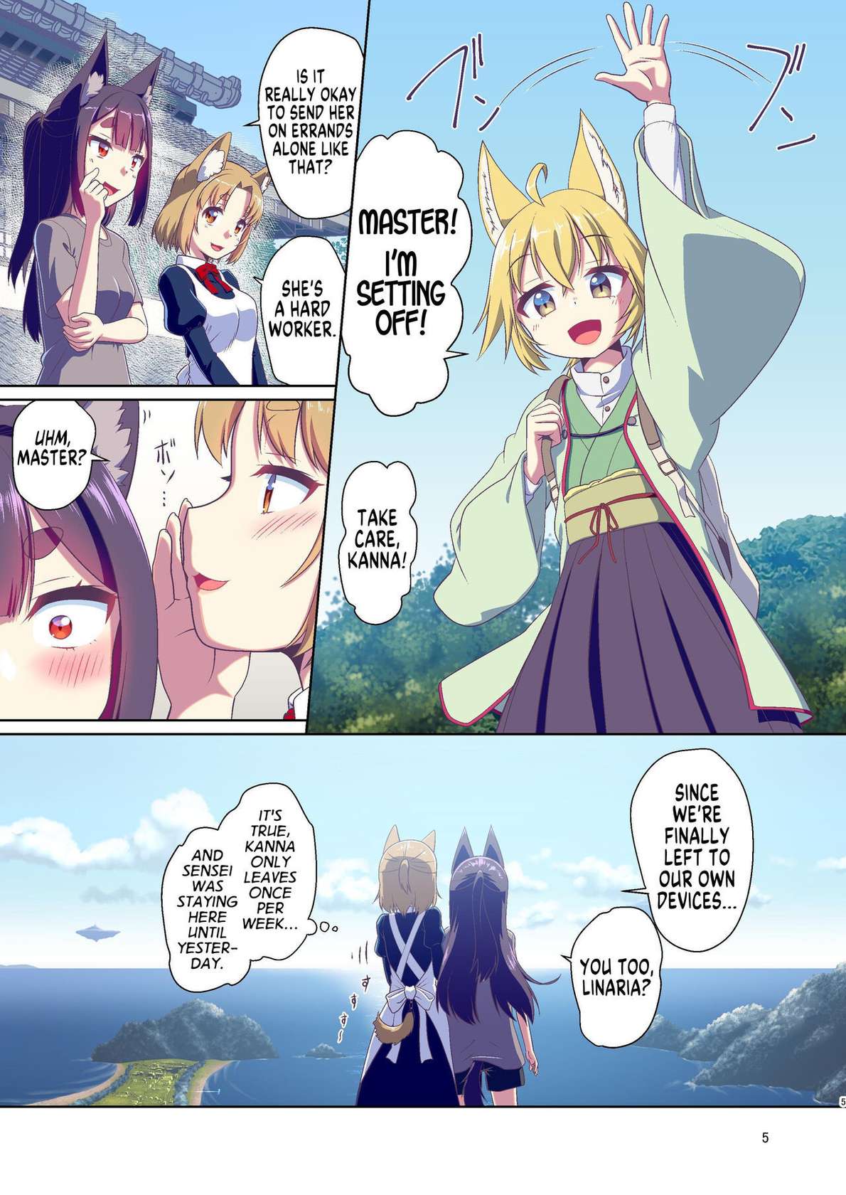 (C102) [Fumotonoya (Fumotono Mikoto)] Me ga Sametara Kemomimi Shoujo ni Natteita Ohanashi 3 | How I Woke Up as a Girl With Animal Ears Pt.3 [English] [GTF]