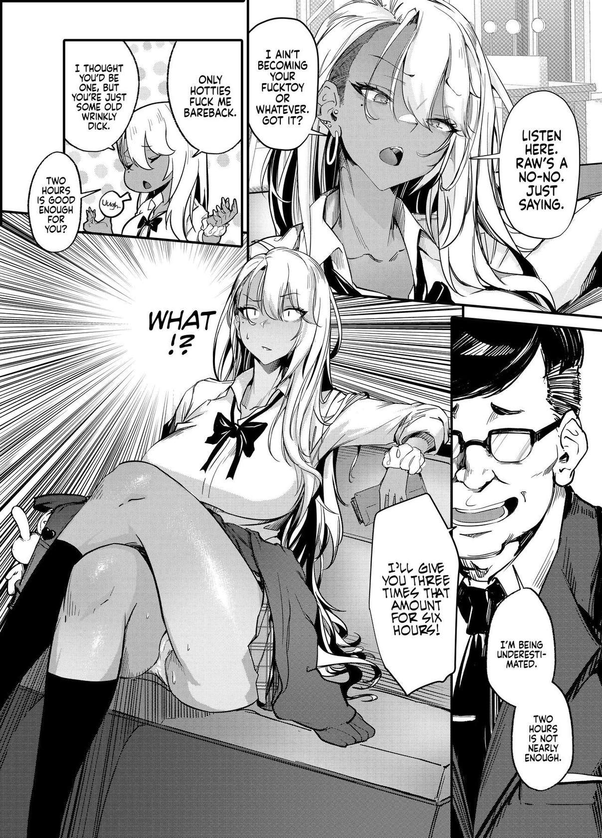 [Onkyu] Namaiki JK ga Wakaraserareru Hon | Putting a Cheeky Gyaru in Her Place [English] [Coffedrug] [Digital]