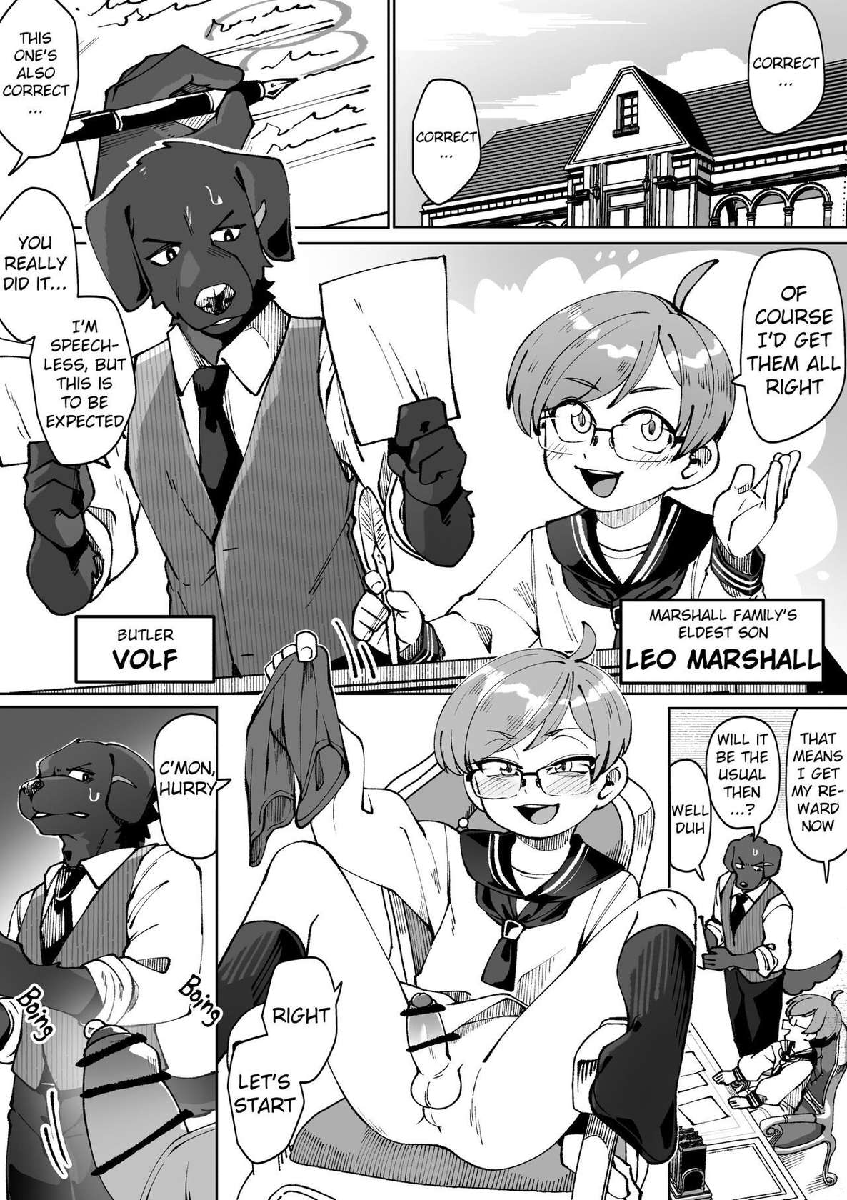 [Kaminosaki Shiten] The Young Master's Orders are Absolute [English]