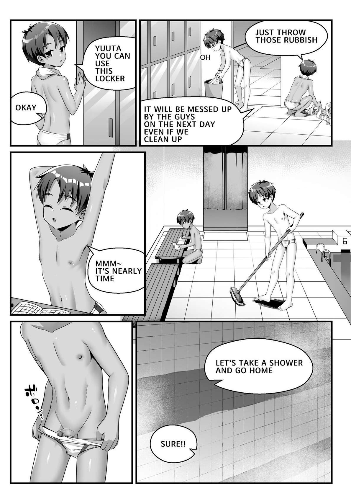 [PreteenParty (Ruki, Ark)] Akugi Shounen Kunren Nisshi - Naughty Boy's Training Log [English] [Decensored] [Digital]