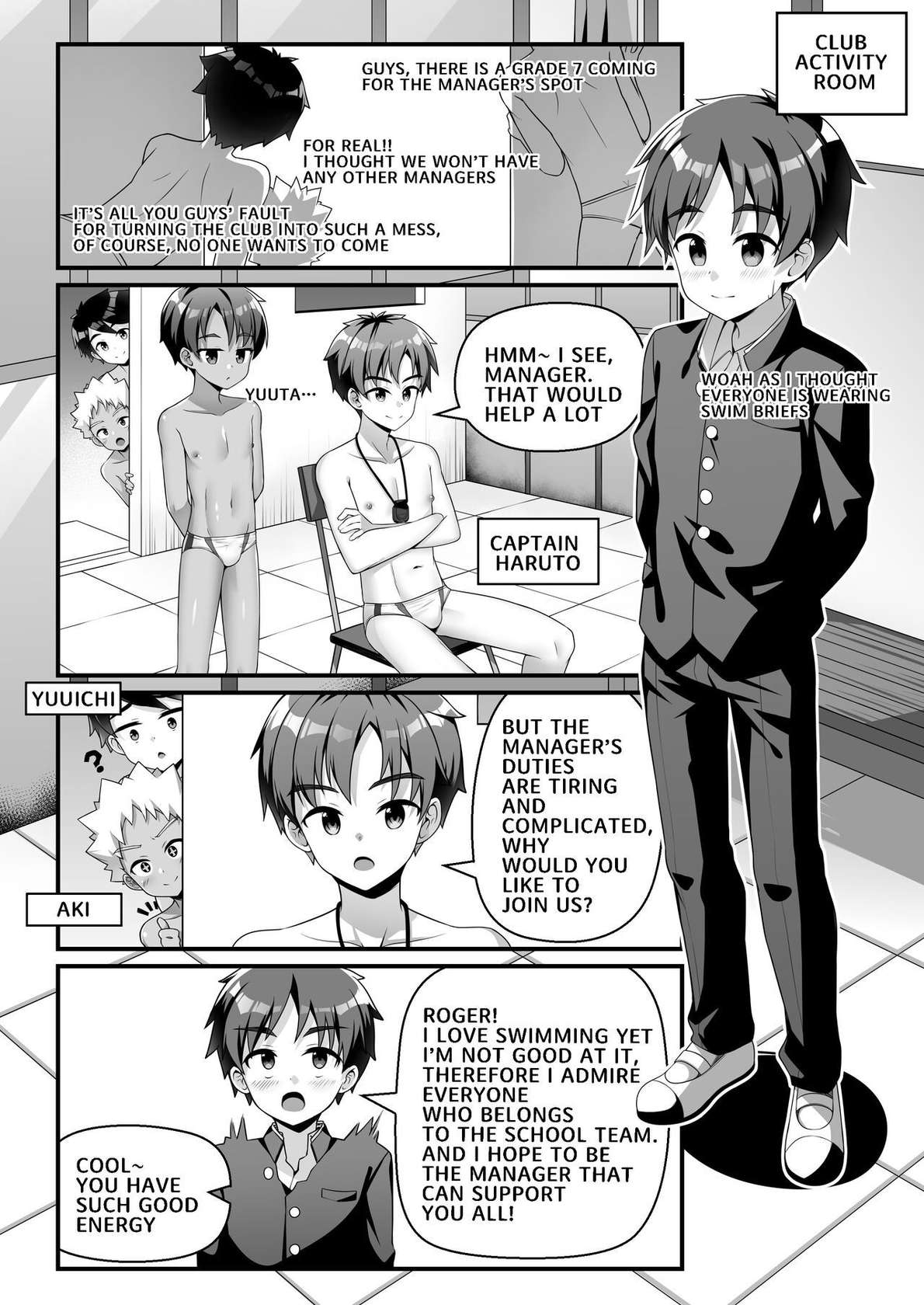 [PreteenParty (Ruki, Ark)] Akugi Shounen Kunren Nisshi - Naughty Boy's Training Log [English] [Decensored] [Digital]