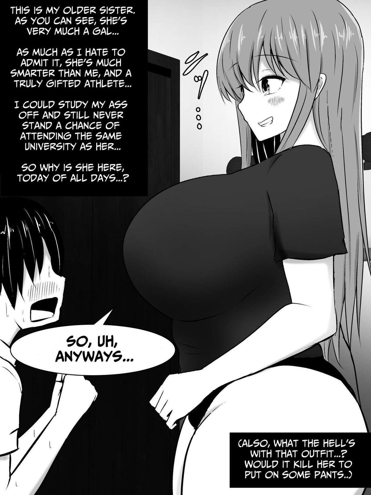 [Sazameki Dori (Sazameki)] My Amazing Girlfriend Was Cucked From Me By My Big Dick Sister!? [English] [Kusanuu]