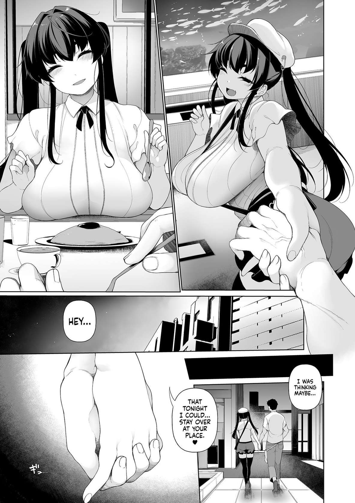 [Sakamata Nerimono] Ichinen Kanojo 1 | My Honeymoon Honey Ch. 1 [English] [head empty + Wiimouto]