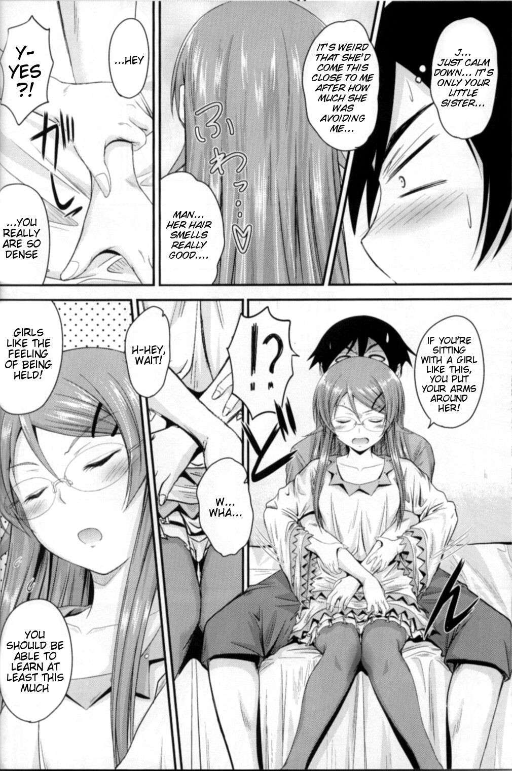 (C79) [Junk Box (Mutsuki)] Imouto x Shitto Meganekko!  (Ore no Imouto ga Konna ni Kawaii Wake ga Nai) [English] [Tigoris Translates]