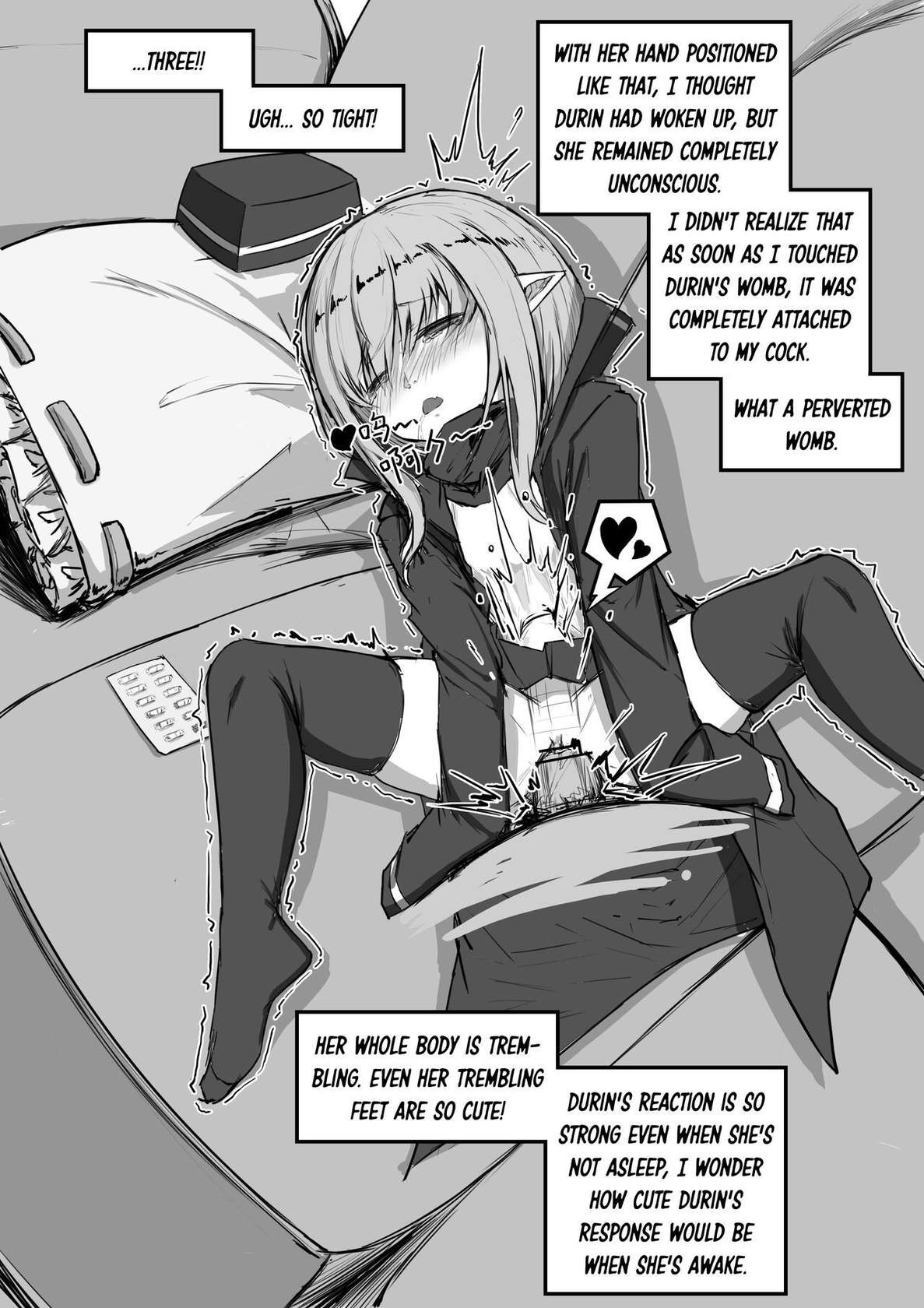 [saluky] Durin's Sleep Rape (Arknights) [English] [DKKMD Translations]