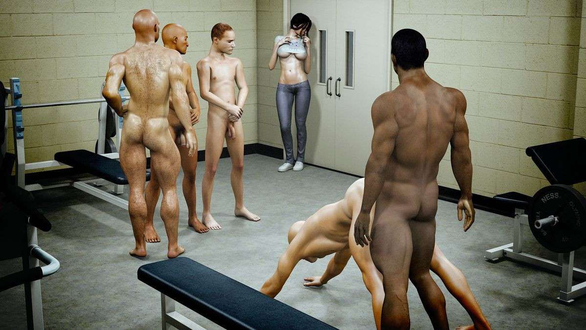 Jared999D Naked Gym