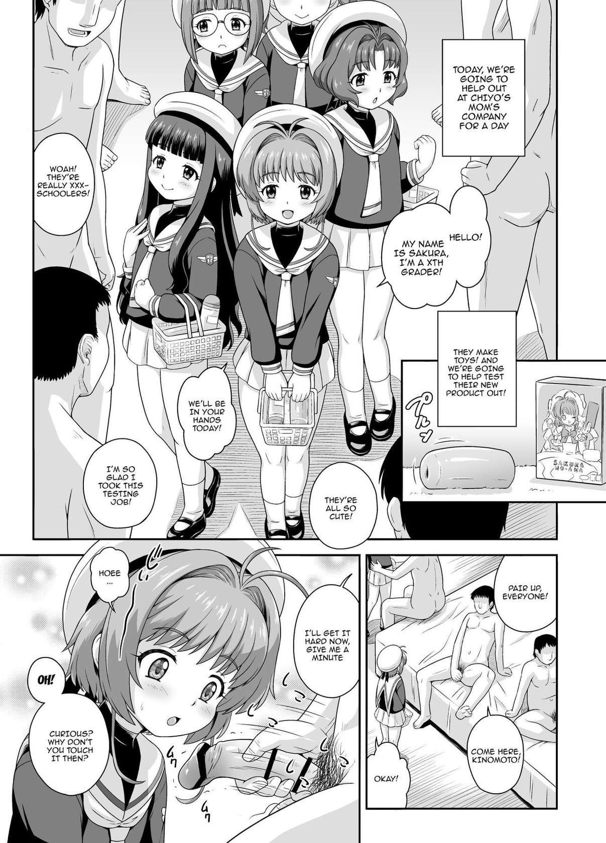 [Taikan Kyohougumi (Azusa Norihee)] Sakura-chan to Kanna-chan no Hon | Sakura-chan and Kanna-chan's Book  (Cardcaptor Sakura, Kobayashi-san-chi no Maid Dragon) [English] {Doujins.com} [Digital]