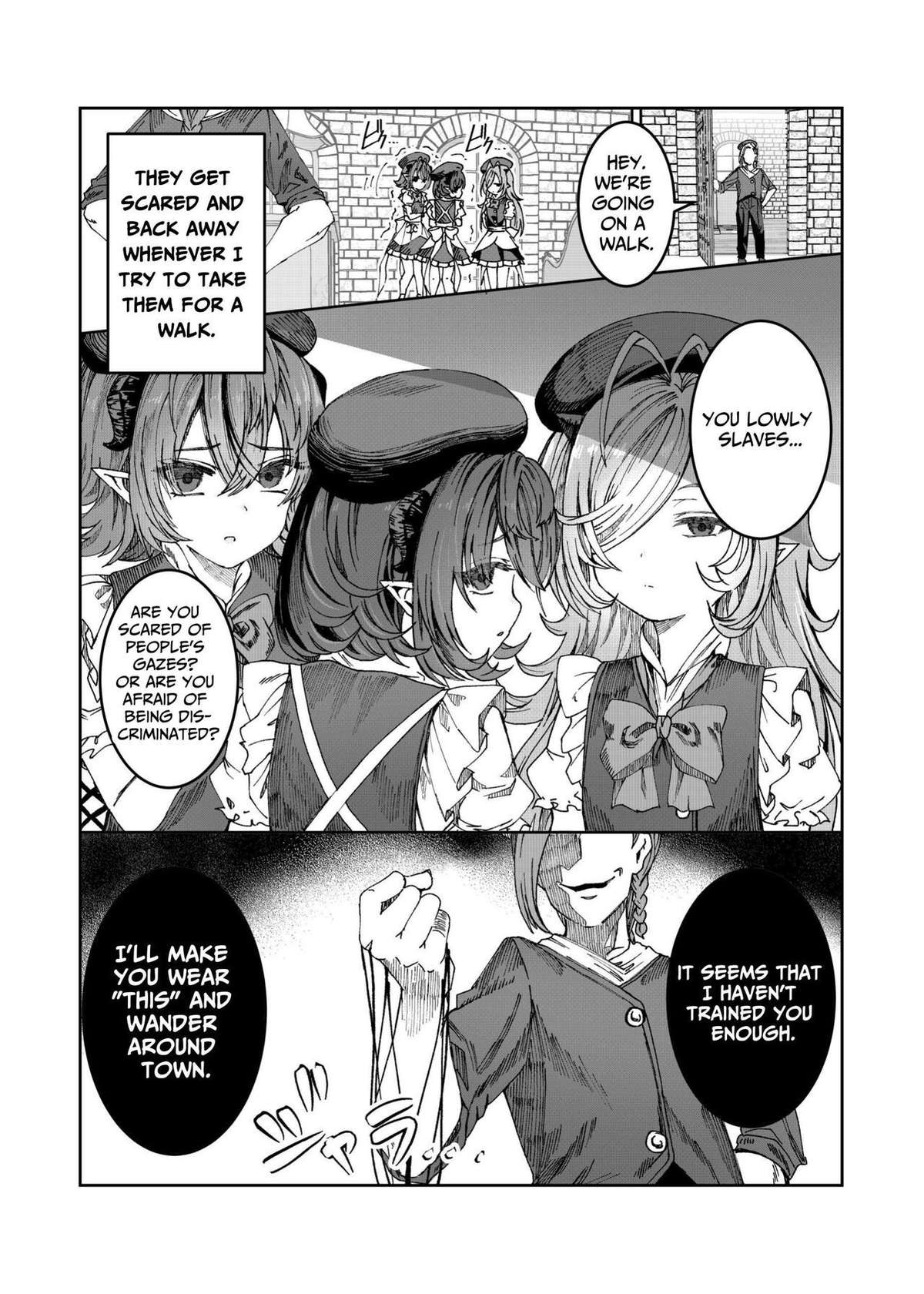 [Nokishita no Nekoya (Alde Hyde)] Dorei o Choukyou shite Harem Tsukuru ~Sodateta Dorei-tachi to Junai Harem H suru made no Hanashi~ "Manga Ban" | Training My Servants To Create A Harem [English] [GGY Translations]