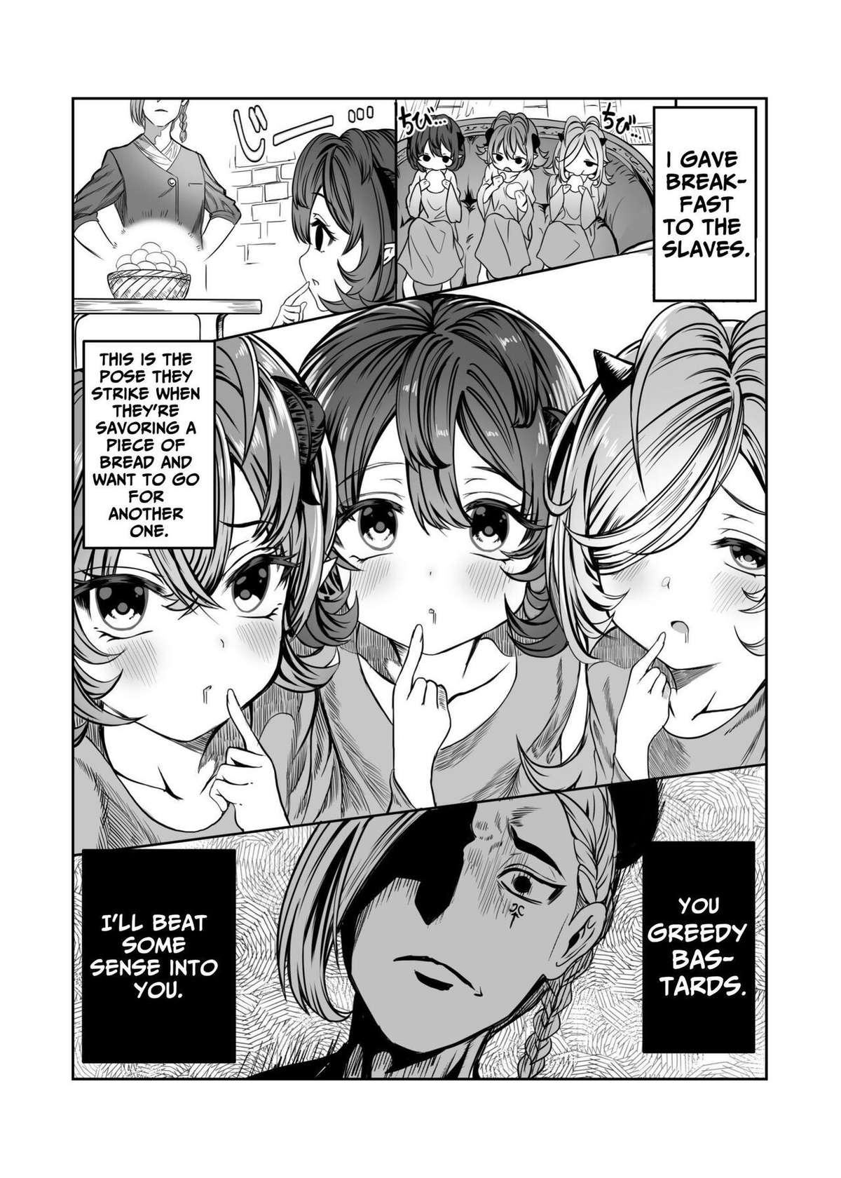 [Nokishita no Nekoya (Alde Hyde)] Dorei o Choukyou shite Harem Tsukuru ~Sodateta Dorei-tachi to Junai Harem H suru made no Hanashi~ "Manga Ban" | Training My Servants To Create A Harem [English] [GGY Translations]