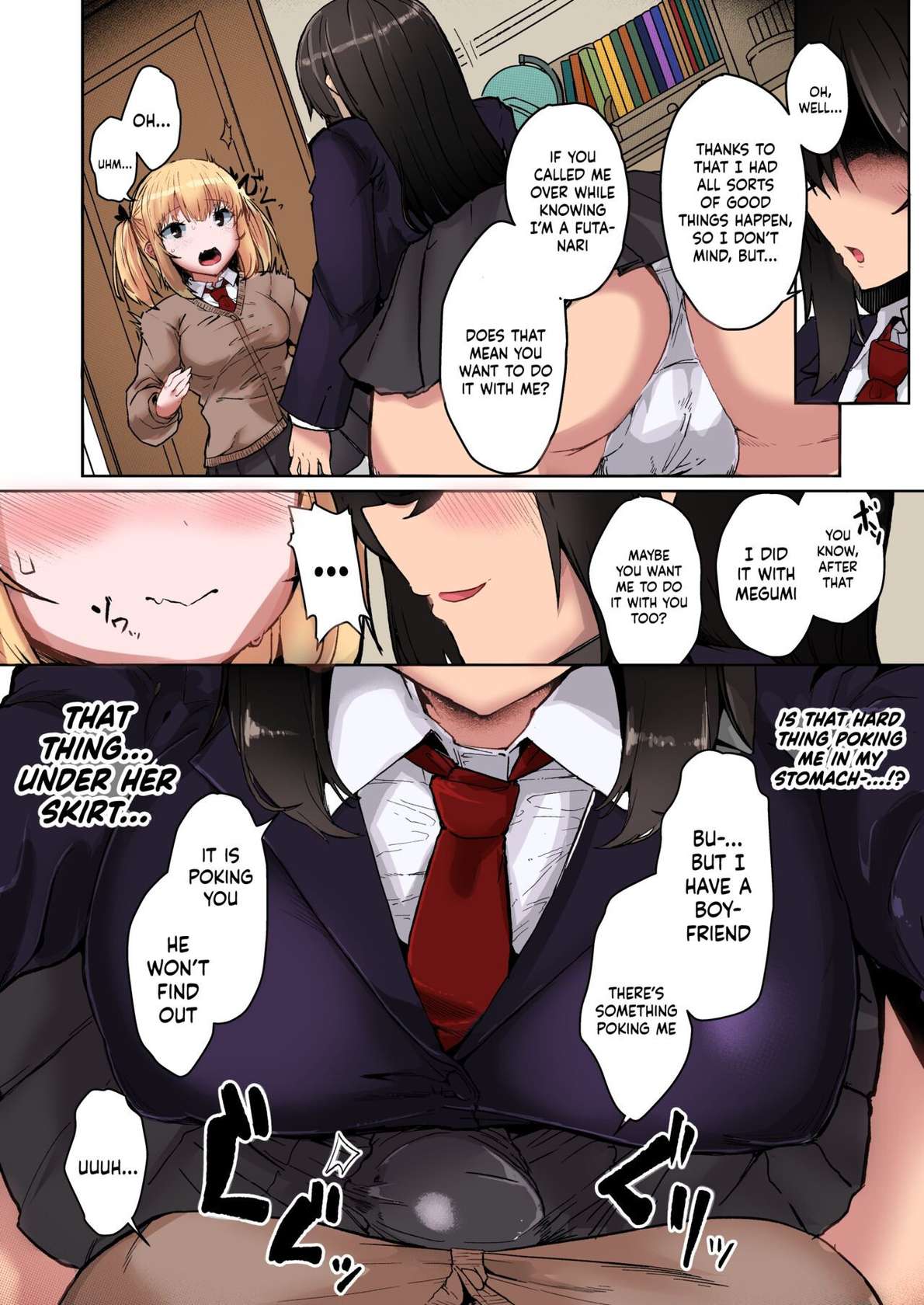 [Contamination (eigetu)] Futa Musume ni Itazura Shicha Ikemasen -Amagi Risa Hen- | Don't Mess With Futa Girls -Amagi Risa Chapter- [English] [Doujins.com] [Colorized] [Decensored] [Digital]