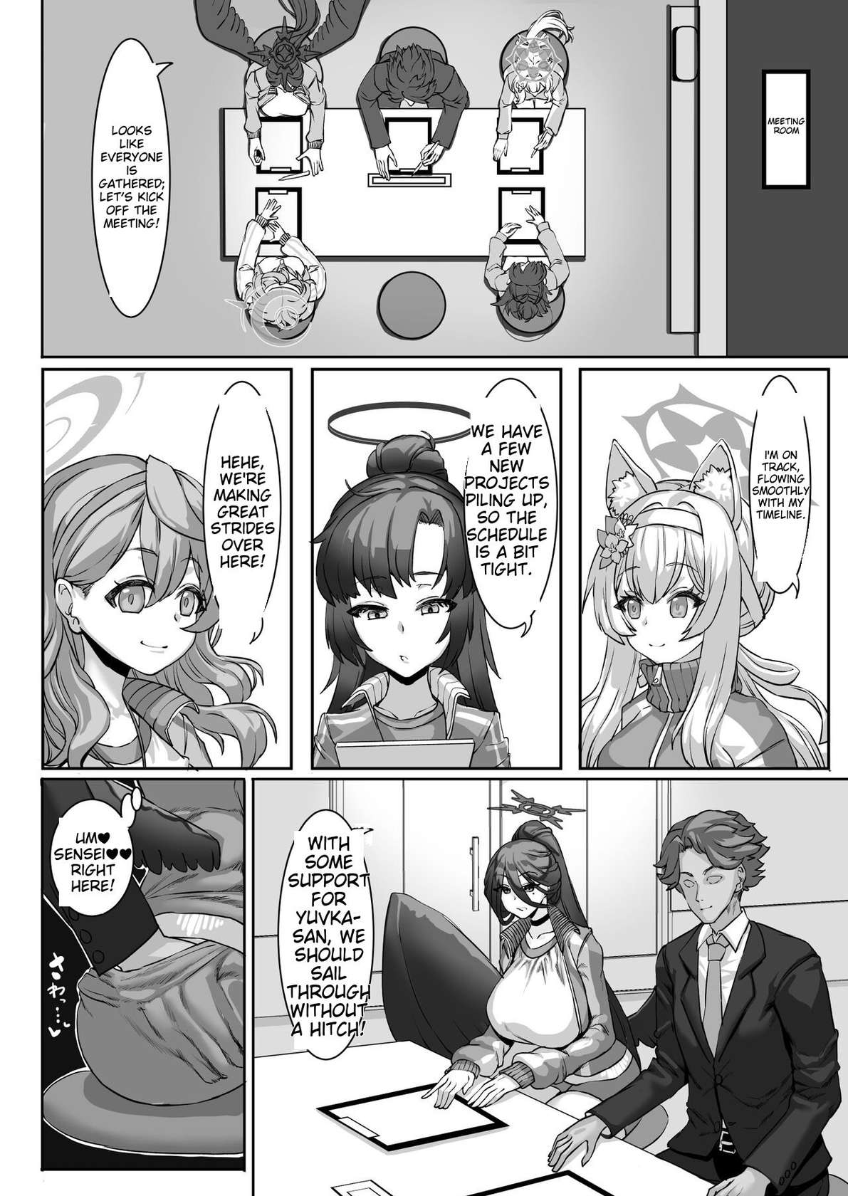 [Kekecharcoal BOX (Kekecharcoal)] Sensei⁉ Sonna kankei aridesuka⁉ 2 + Omake (Blue Archive) [English] [Digital]